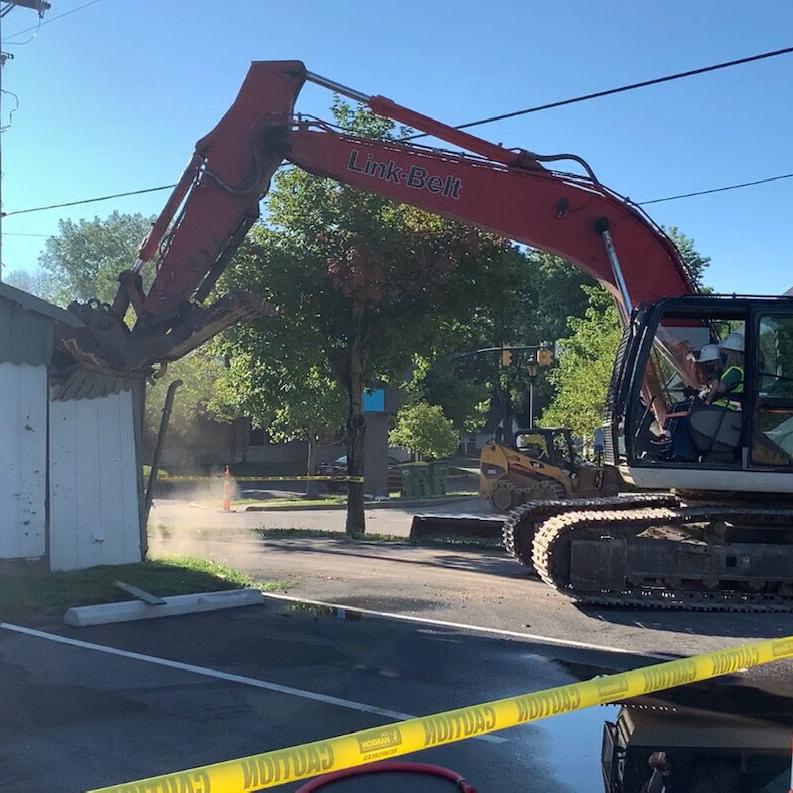 Zionsville prepares for the future by demolishing the past